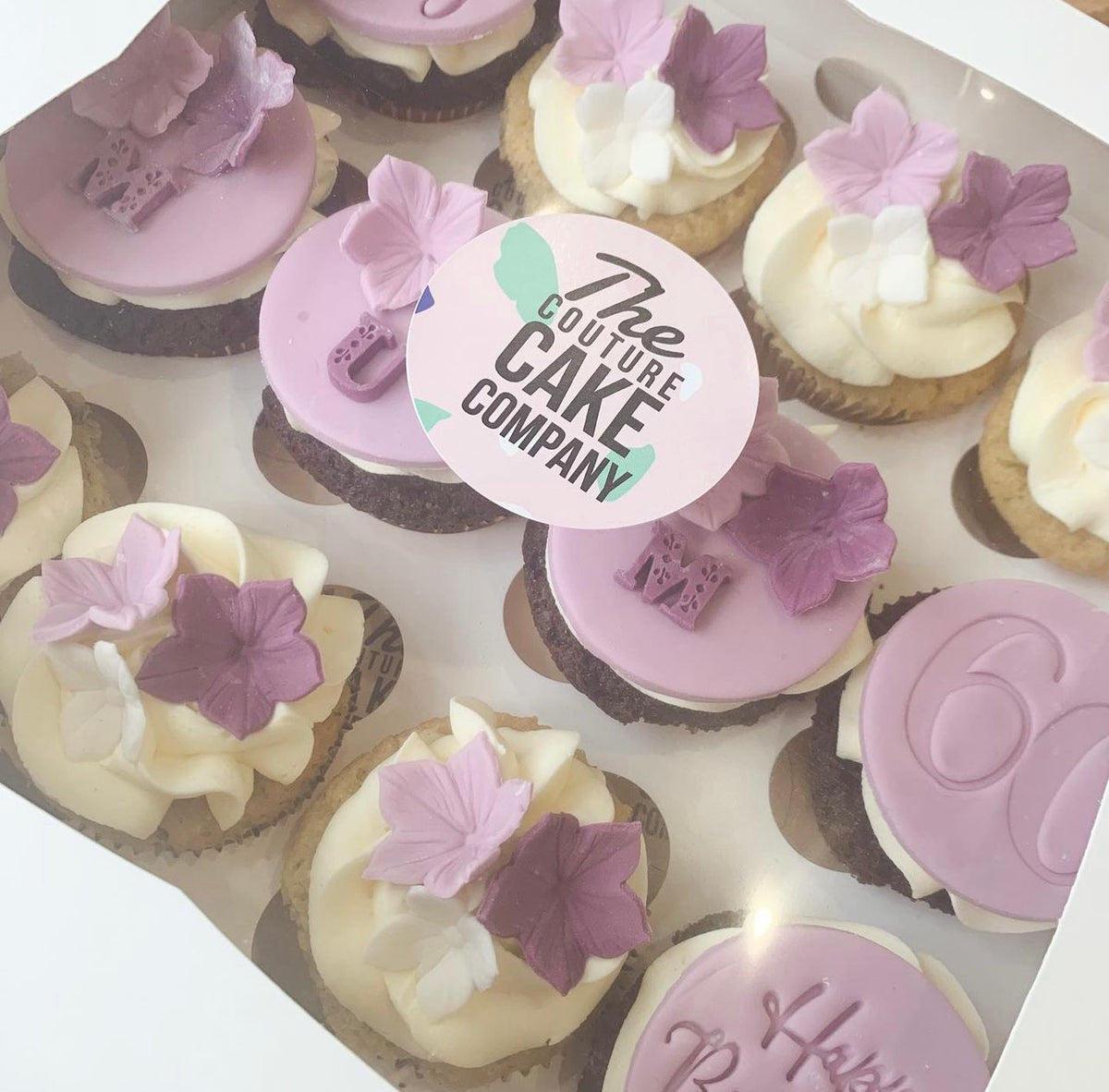 Box of 12 Cupcakes The Couture Cake Co